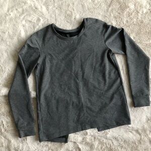 4R Sportswear For Rest Womens Long Sleeve Workout Yoga Tops Loose Fit Open Back